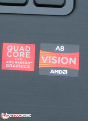 AMD technology works inside.