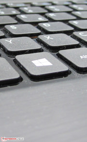 The keys feature a medium drop. The keys feature a medium drop.
