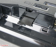 SIM card slot under the battery