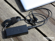 When the 338 gram power adapter (inc. cable) is not attached to a socket, When the 338 gram power adapter (inc. cable) is not attached to a socket,