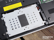 There is enough space for two 2.5 inch HDDs. There is enough space for two 2.5 inch HDDs.