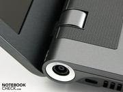 The hinges hold the massive lid securely in position. The hinges hold the massive lid securely in position.