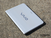 The 14.1-inch Vaio EA1S1E is available in a chic white as well as a bright neon-green or cosmic black.