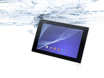 Sony Xperia Z2 waterproof Android tablet with Snapdragon 801 processor