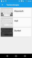 Xperia keyboard designs