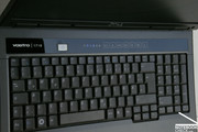 ... the Dell Vostro 1710 is equipped with a spacious keyboard ...