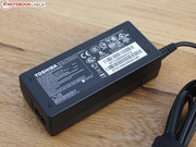 The small 65 Watts PSU can therefore remain at the office. The small 65 Watts PSU can therefore remain at the office.