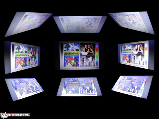 Viewing angles Toshiba Portégé R930-13F Viewing angles Toshiba Portégé R930-13F