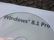 Toshiba Satellite Pro R50-B-112: Almost professional - Windows 7 preloaded and Windows 8.1 provided in the delivery.