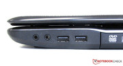 Two USB 2.0 ports are located on the right.