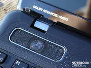 The Harman/Kardon stereo loudspeakers above the keyboard sound unusually balanced. The Harman/Kardon stereo loudspeakers above the keyboard sound unusually balanced.