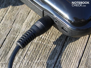Unfortunately, the plug isn't angled Unfortunately, the plug isn't angled
