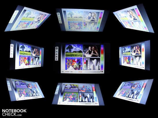 Satellite A660-151's viewing angles Satellite A660-151's viewing angles