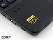 The wrist-rest is made of simple, uncoated plastic. The wrist-rest is made of simple, uncoated plastic.