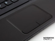 The touchpad has scroll bars (vertical, horizontal). The touchpad has scroll bars (vertical, horizontal).