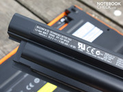 It has a tight capacity of 43 watt hours – which is roughly enough for three hours of surfing. It has a tight capacity of 43 watt hours – which is roughly enough for three hours of surfing.