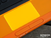 Knobbed touchpad Knobbed touchpad