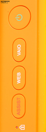 Sony Vaio VPC-CA1S1E/D Orange: Hot keys Sony Vaio VPC-CA1S1E/D Orange: Hot keys
