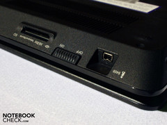 Vaio F21Z1E: An ExpressCard34 port is no longer available. Vaio F21Z1E: An ExpressCard34 port is no longer available.