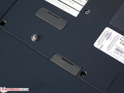 The ports for the battery slice and docking port