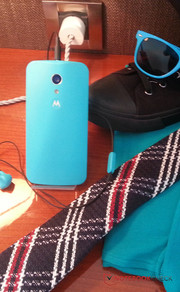 Motorola launched the Moto G at a special press event.