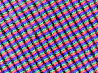 Standard RGB subpixel array