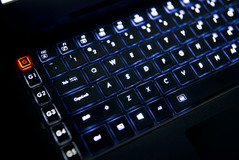 Five macro keys are installed to console gamers who miss the NumPad.