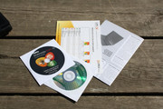 Drivers and Nero Multimedia Suite 10 are included in the supplies.