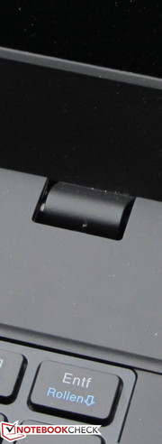The hinges keep the lid firmly in position.
