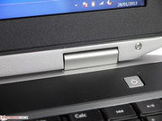 The display hinge cannot completely prevent teetering. The display hinge cannot completely prevent teetering.