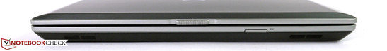 Front: display lock, card reader Front: display lock, card reader