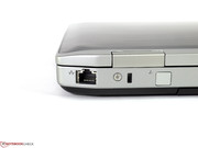 The modem port is optional. The modem port is optional.