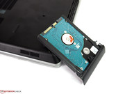 The hard drive is easy to reach. The hard drive is easy to reach.