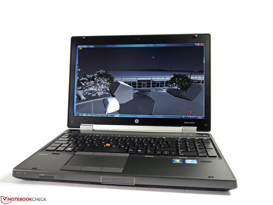 HP EliteBook 8570w featuring AMD's FirePro M4000 and a Full HD screen