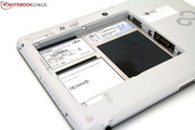 No hardware access: Only stickers are found underneath the battery. No hardware access: Only stickers are found underneath the battery.