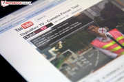 Bad: Even 720p videos don't run smoothly on YouTube. Bad: Even 720p videos don't run smoothly on YouTube.
