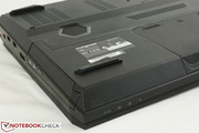 Optical drive can be removed or configured with an HDD