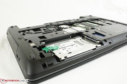 Hard drive is also easily removable without additional tools