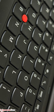 AccuType keyboard with adequate travel and feedback