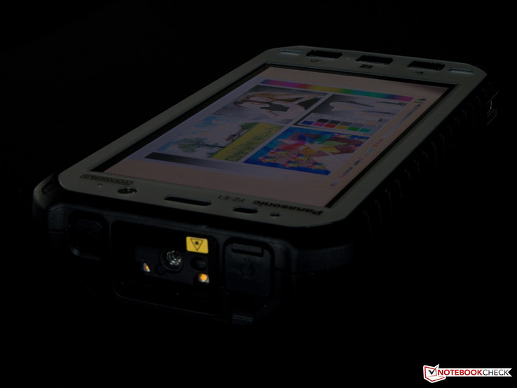 Viewing angles: Panasonic ToughPad FZ-E1