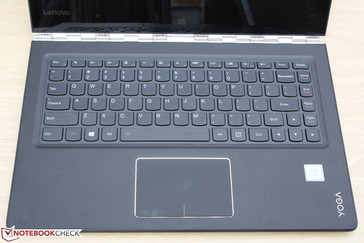 Extra row of keys compared to Yoga 3 Pro
