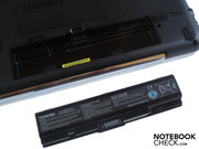 The lithium-ion battery finds its place in the case's base