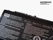 The lithium ion model has 9 cells and runs with 85 Wh The lithium ion model has 9 cells and runs with 85 Wh
