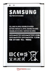 The 3100 mAh battery is generously sized.