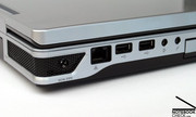 The aligning of the individual ports is user friendly on the back of the left and right side. The aligning of the individual ports is user friendly on the back of the left and right side.