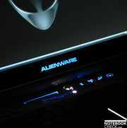 To make the notebook look more unique, the colours of the LED illumination of the m15x can be changed by the user. To make the notebook look more unique, the colours of the LED illumination of the m15x can be changed by the user.