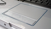 Although the touch pad gets points for it's look, it is seriously lacking in comfort. Although the touch pad gets points for it's look, it is seriously lacking in comfort.