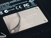 The laser engraved aluminum plate at the bottom of the notebook lets the user further personalise his or her m15x. The laser engraved aluminum plate at the bottom of the notebook lets the user further personalise his or her m15x.