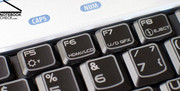 Furthermore, the keyboard makes a rather robust impression, which is important for computer games. Furthermore, the keyboard makes a rather robust impression, which is important for computer games.