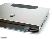 ...such as the case enclosure made of aluminum,...